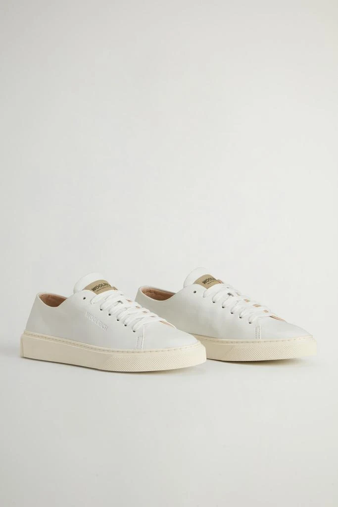 Woolrich Cloud Court Nappa Leather Sneakers - Women - White 2