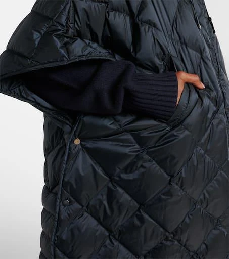 Max Mara The Cube Treman quilted down cape 5