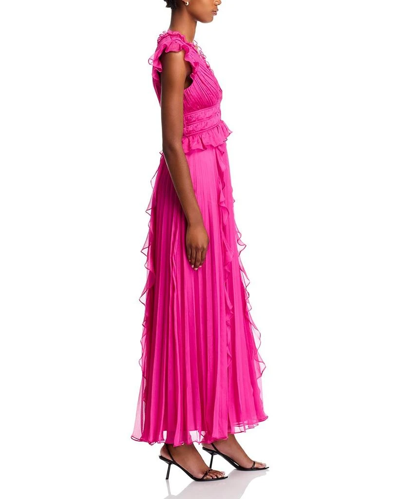 AQUA Flutter Maxi Dress - Exclusive 4