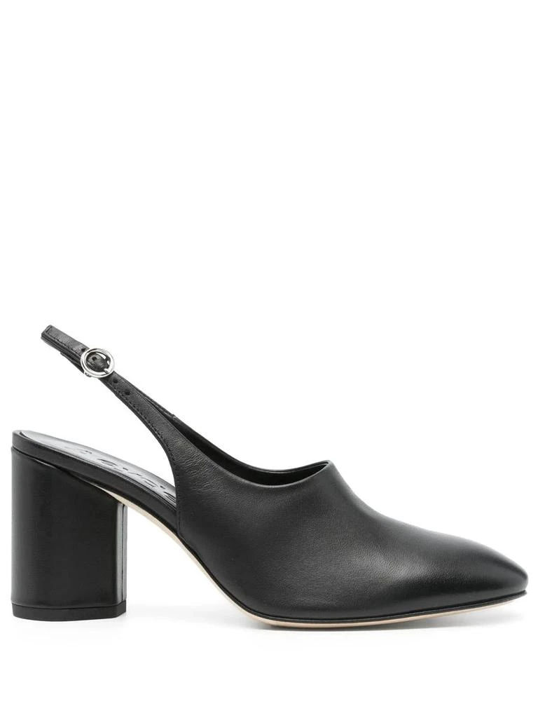 AEYDE Aeyde Jamila Nappa Leather Black Shoes 1