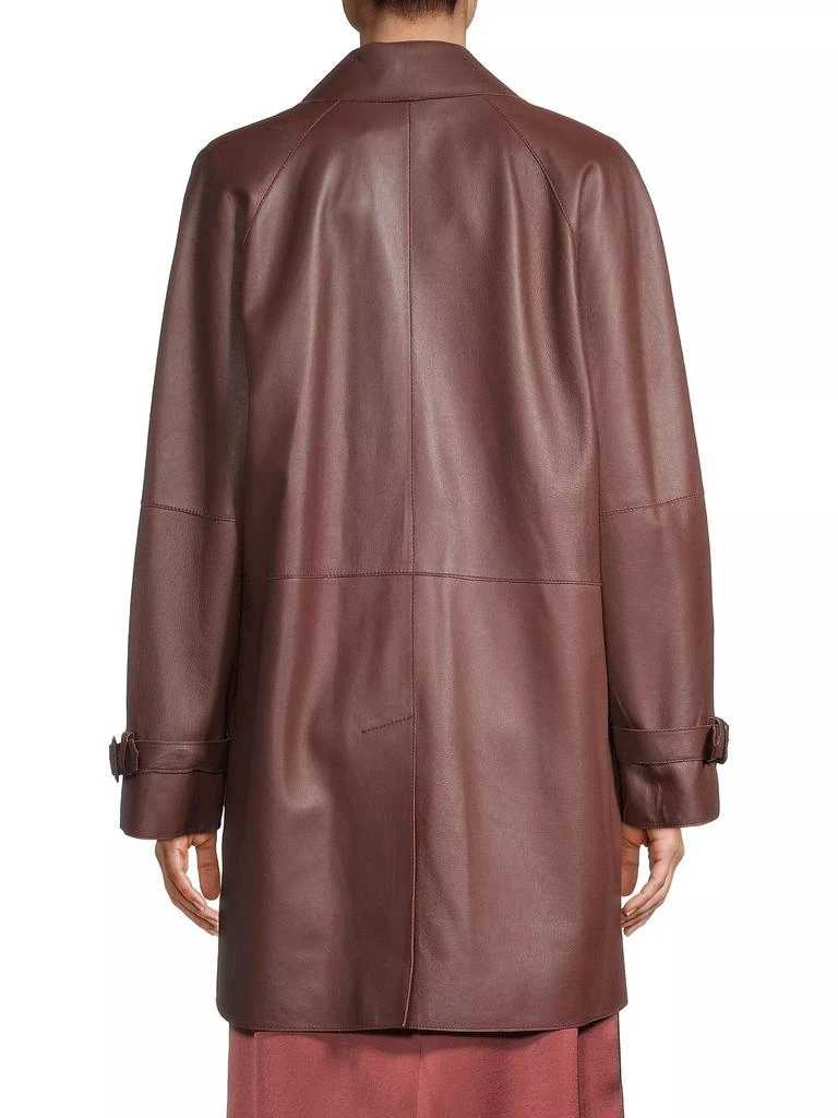 Weekend Max Mara Nevada Leather Trench Coat 5