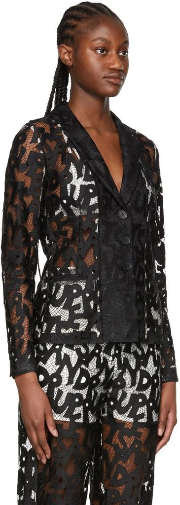 Puppets and Puppets Black Polyester Blazer 2