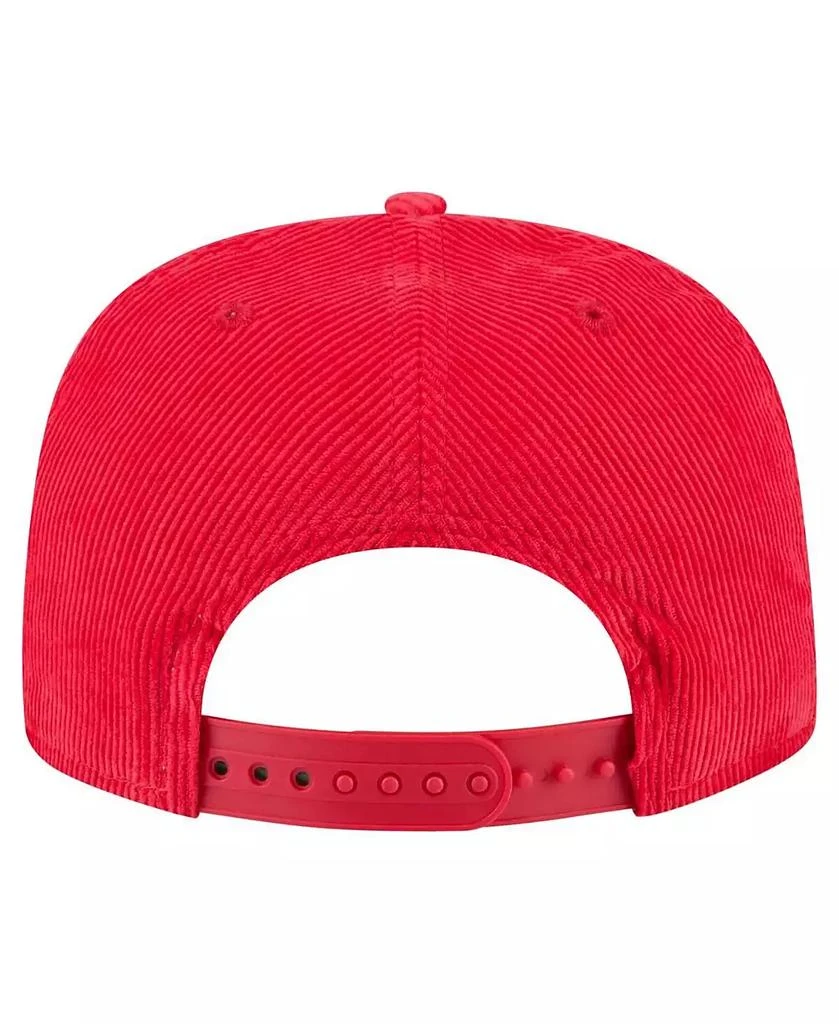 New Era Men's Red St. Louis Cardinals Full Circle Corduroy Golfer Adjustable Hat 2