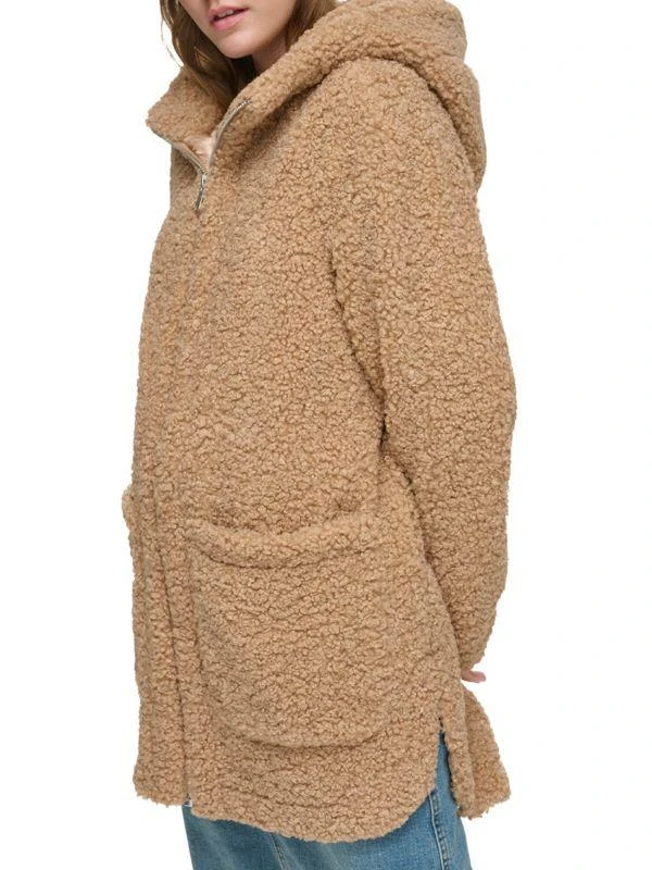 Andrew Marc Seneca Faux Fur Teddy Coat 3
