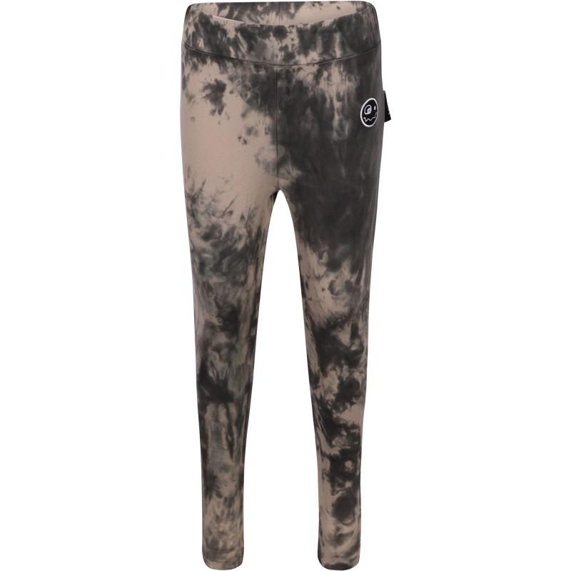 Loud Apparel Tie dye organic leggings in taupe