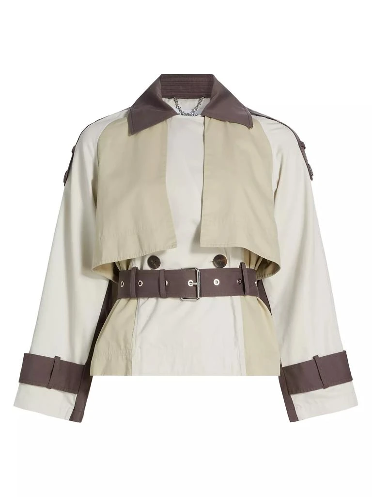 Derek Lam Ines Cropped Trench Jacket 1