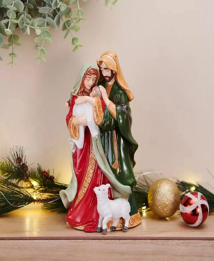 Fitz and Floyd Holiday Musical Holy Family Figurine, 9.5-in 6