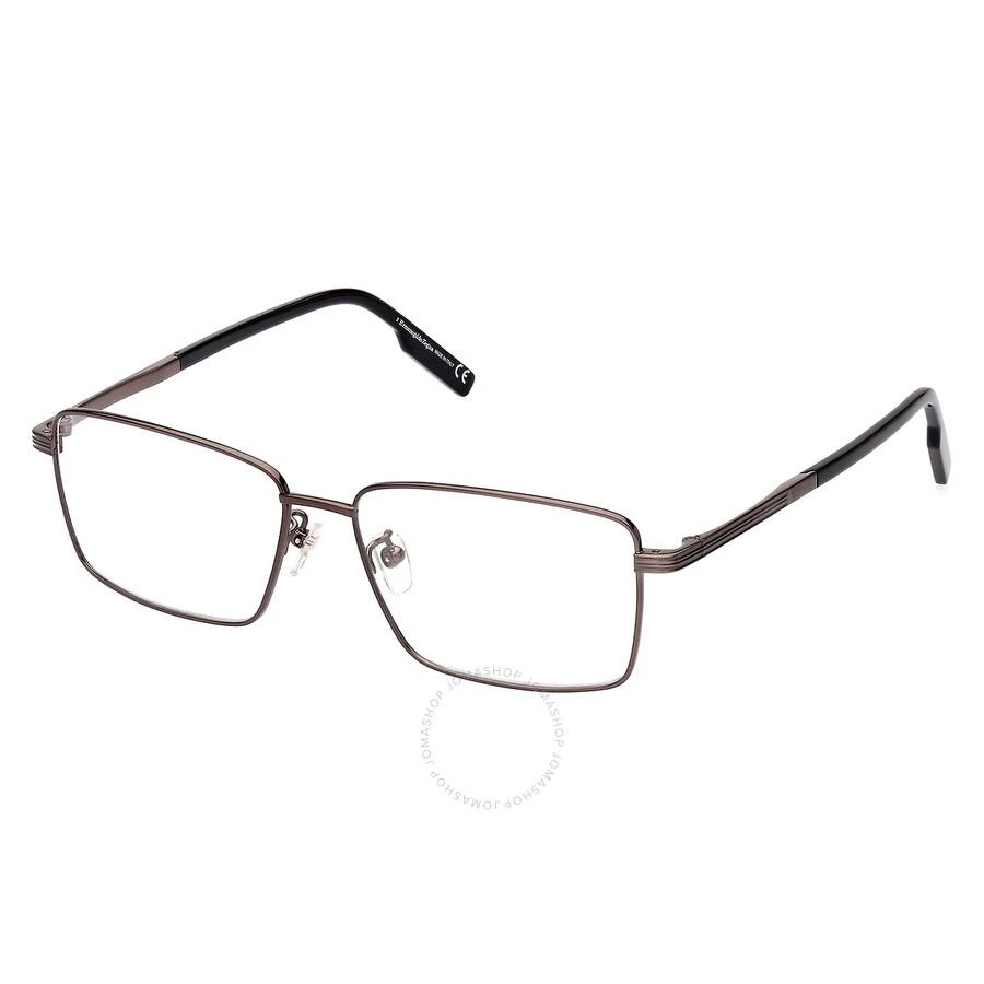 Ermenegildo Zegna Demo Rectangular Titanium Men's Eyeglasses EZ5258-H 008 56 1