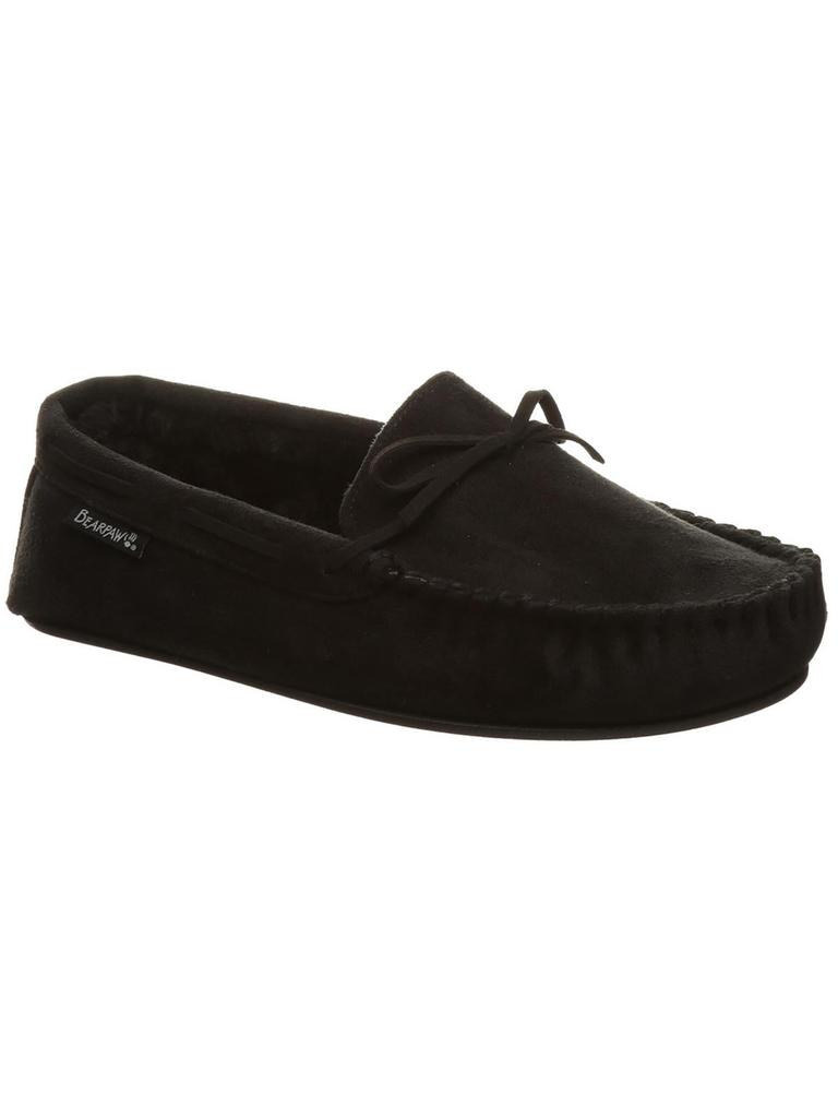 BEARPAW Sawyer II Mens Faux suede Slip On Ballet Slippers