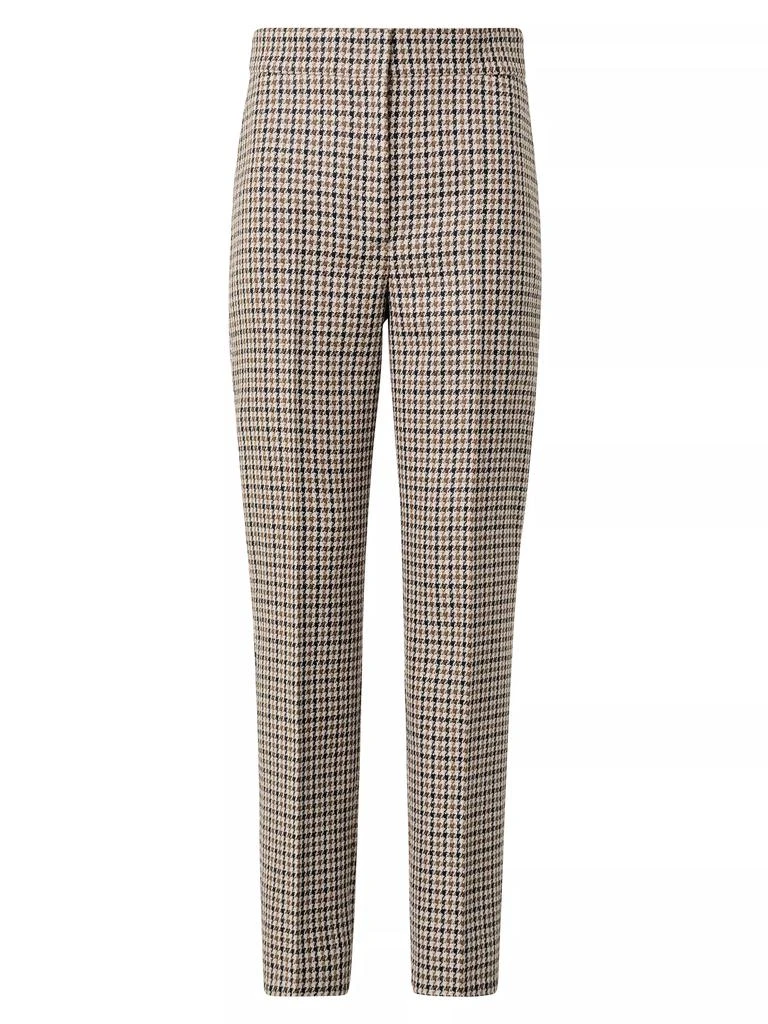 Akris Feryn Houndstooth Wool Tapered Pants 1