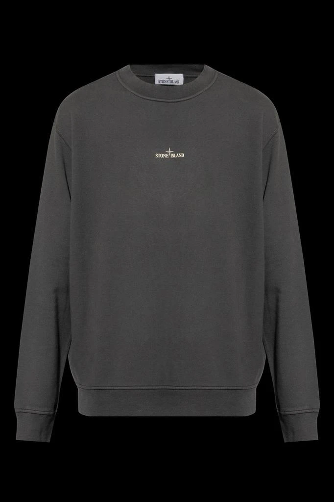 Stone Island Stone Island Logo Printed Crewneck Sweatshirt 1
