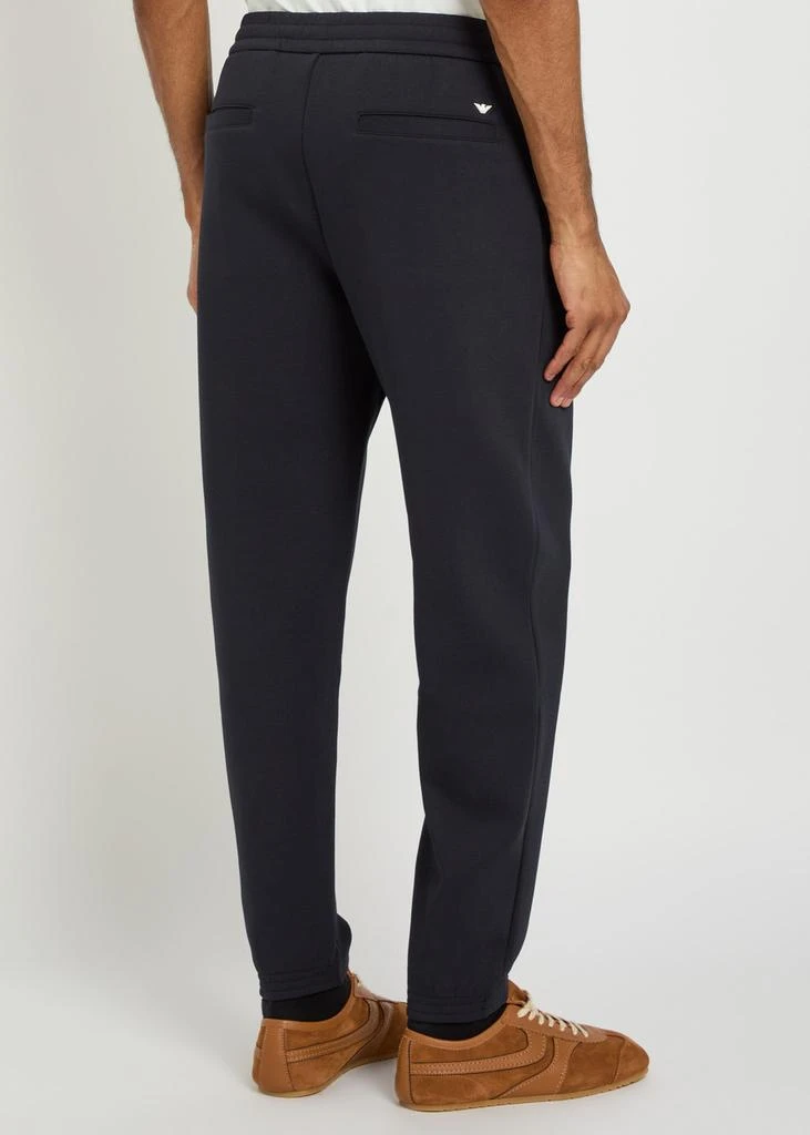 Emporio Armani Tapered-leg jersey sweatpants 3