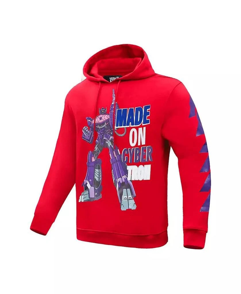 Freeze Max Men's and Women's Red Transformers Made On Cybertron Pullover Hoodie 4