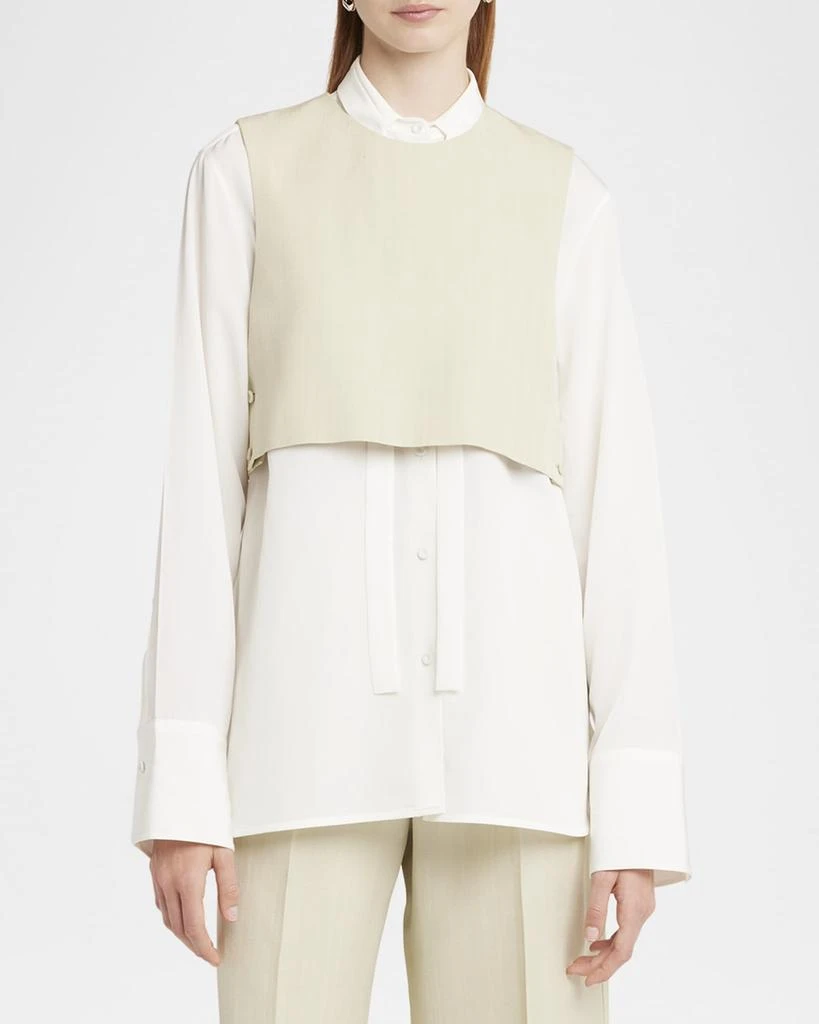 Jil Sander Crop Waistcoat 4