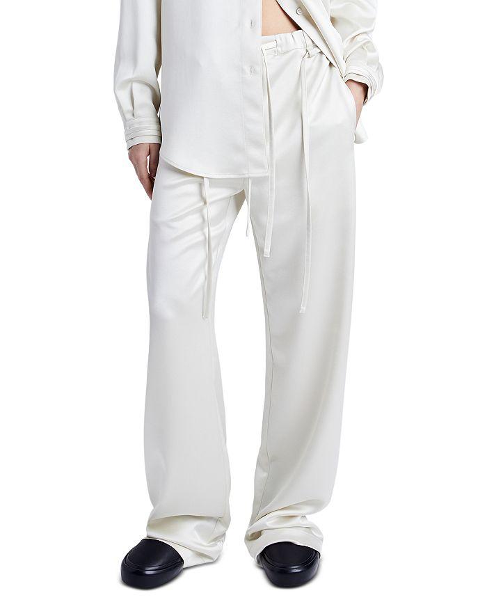 【PROENZA SCHOULER WHITE LABEL】satin cargo パンツ Proenza Schouler Proenza Schouler White Label Belted-Waist