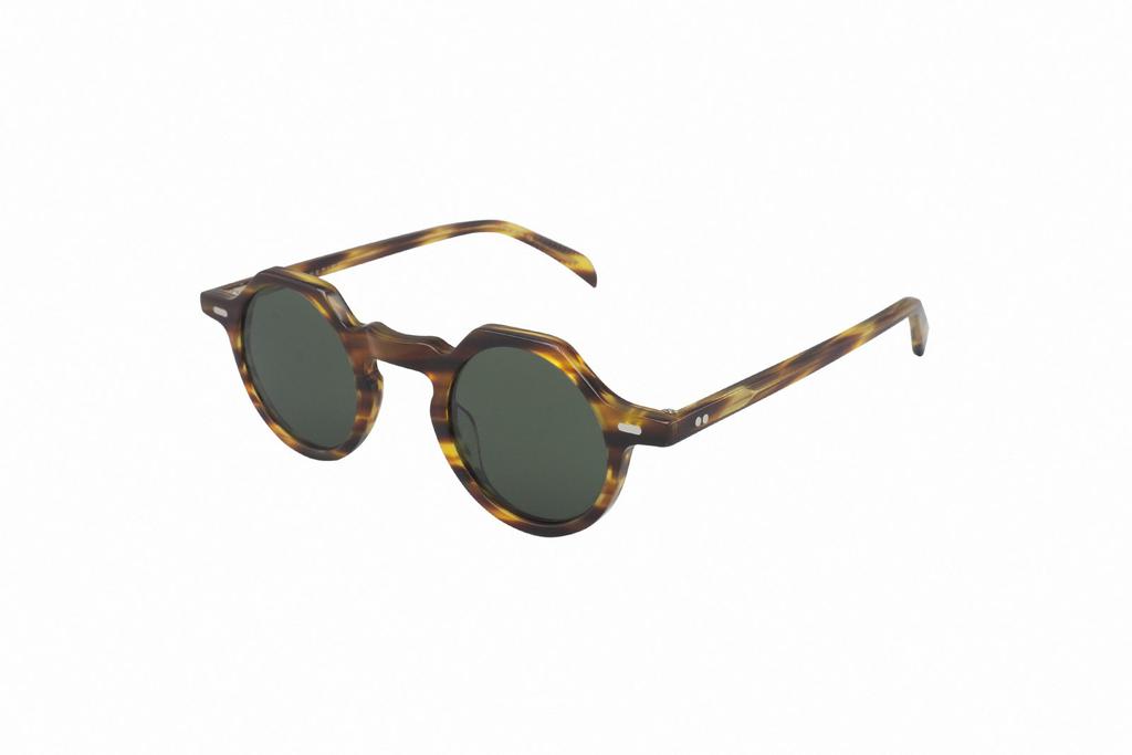 Lesca Lesca Yoga Round Frame Sunglasses