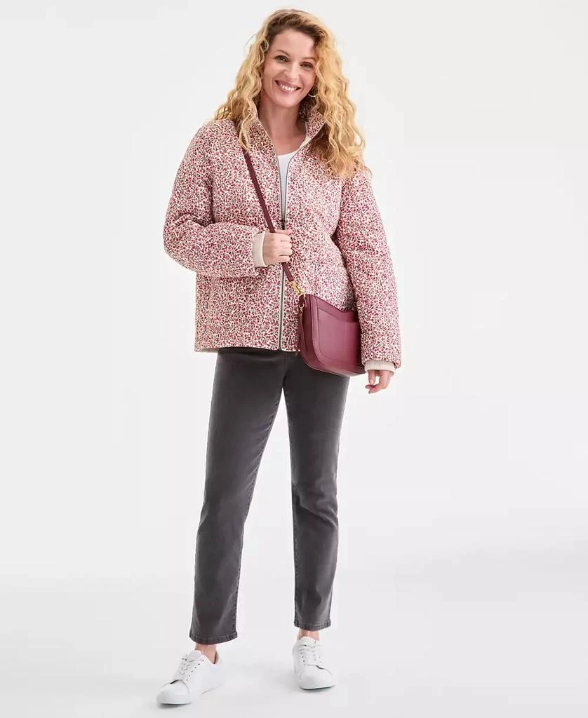 Style 
Co Women
s Cotton Printed Puffer Jacket, Macy
s Exclusive 2