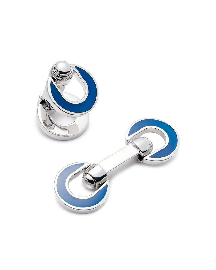 Jan Leslie Horseshoe Flip Cufflinks