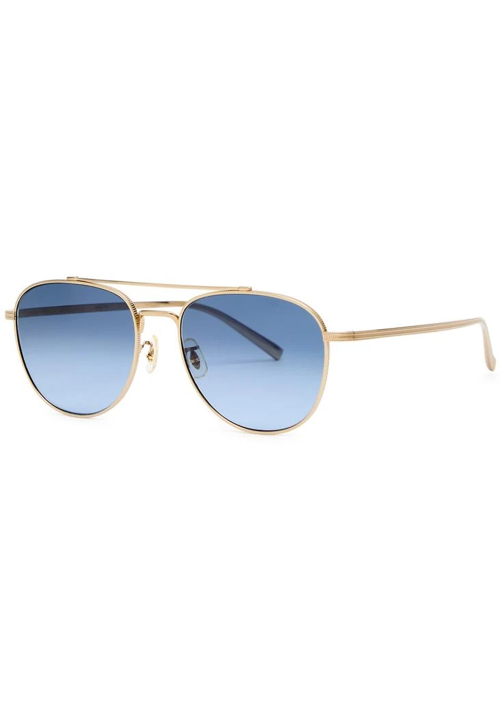 Oliver Peoples Aviator-style sunglasses 1
