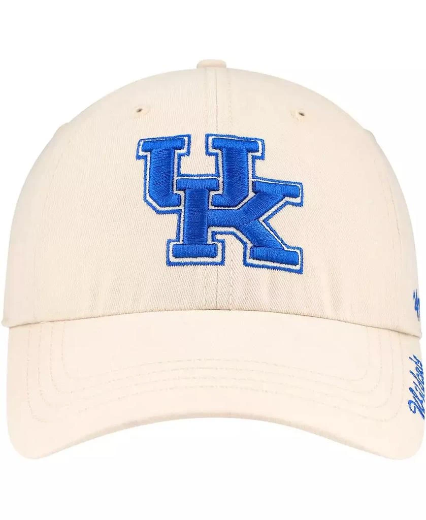 '47 Brand Women's Natural Kentucky Wildcats Miata Clean Up Adjustable Hat 4