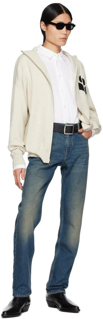 Isabel Marant Beige Alex Cardigan 4