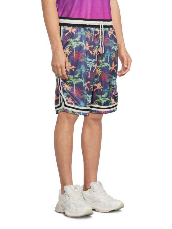 WeSC ​Basketball Print Drawstring Shorts