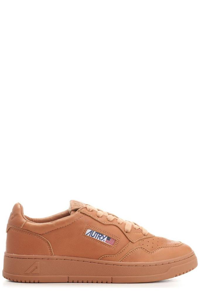 ◆Autry◆suede and mesh CLC sneakers Autry - CLC Suede and Mesh-Trimmed Leather Sneakers - Blue Autry
