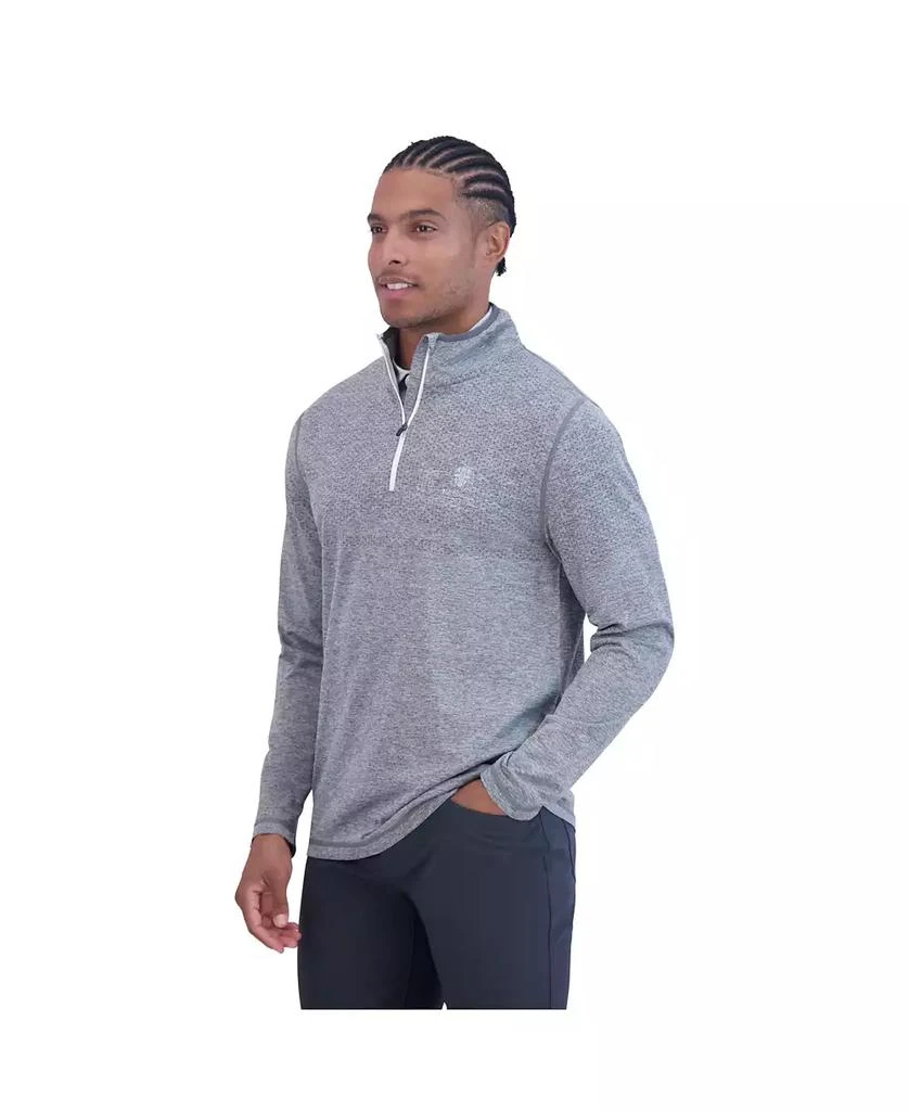 Ben Sherman Men's Seamless Knit Quarter Zip Sweatshirt 3