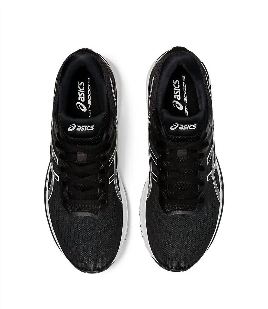 ASICS Men's Gt-2000 9 Running Shoes - D/medium Width In Black/white 5