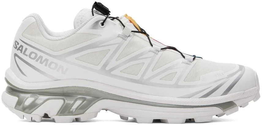 Salomon White XT-6 GORE-TEX Sneakers 1