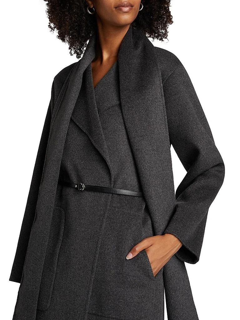 Mercer Collective Victoria Shawl Collar Maxi Wool Coat 7