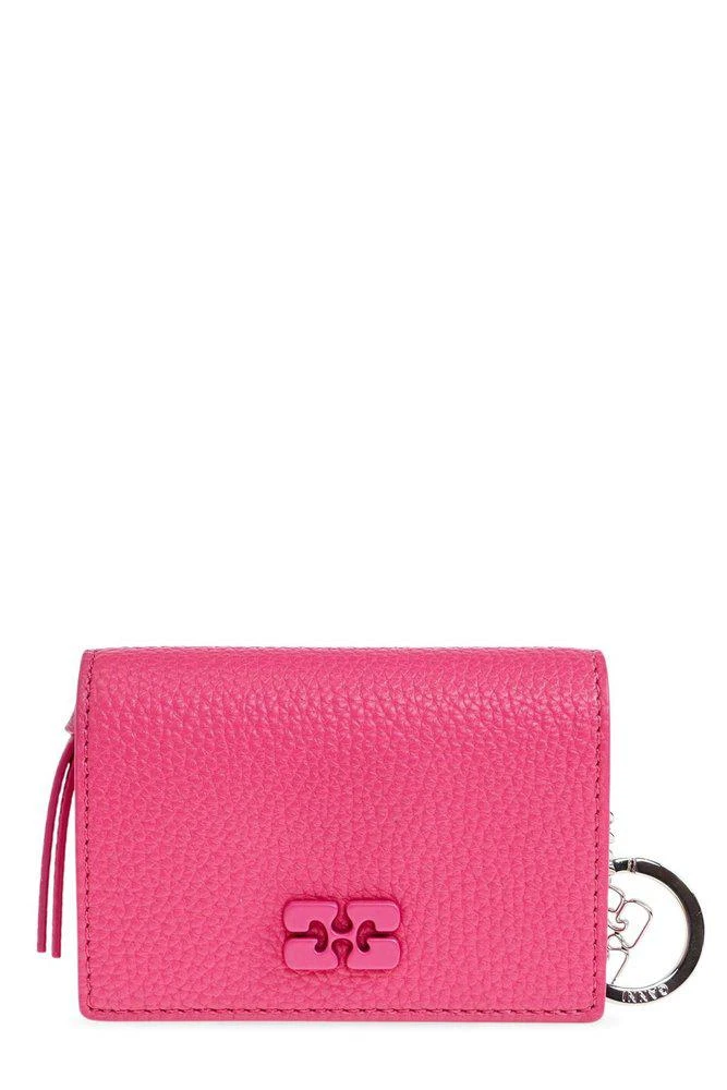 Ganni Ganni Logo Detailed Wallet