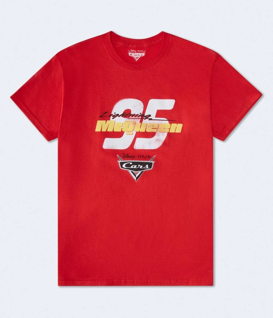 Aeropostale Disney Pixar Cars Lightning Mcqueen Relaxed Graphic Tee