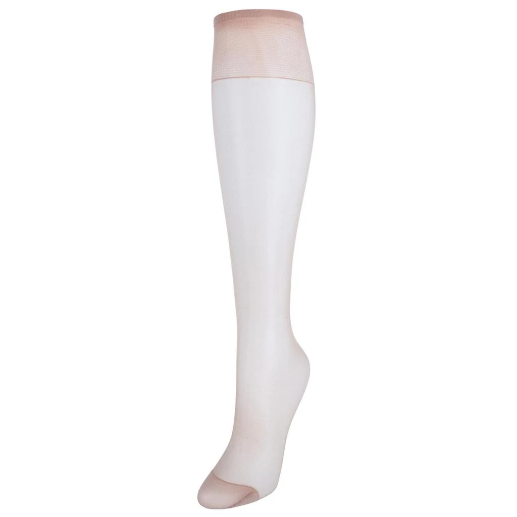 Hanes Women's Silk Reflections Sheer Knee Highs Reinforced Toe (2 Pack) 5