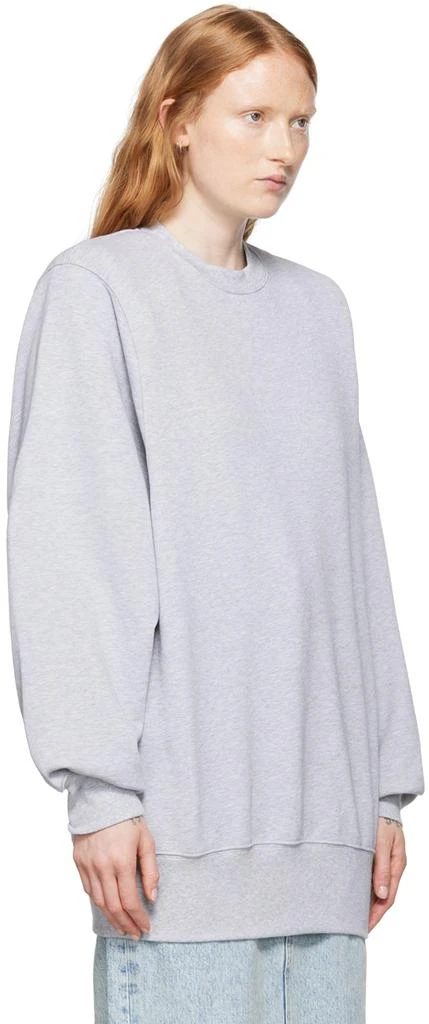 WARDROBE.NYC Gray French Terry Sweater 2