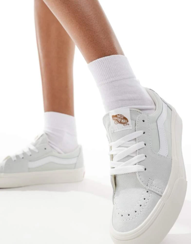 Vans Vans SK8 Low trainers in light grey 5
