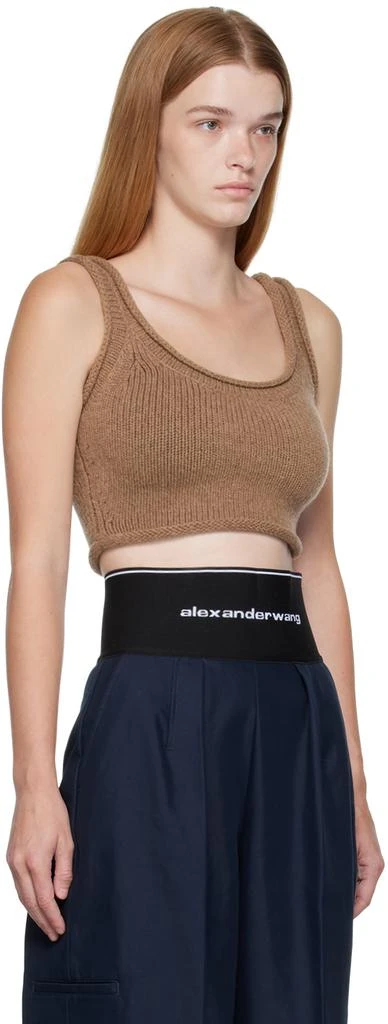 Alexander Wang Brown Cropped Camisole 2