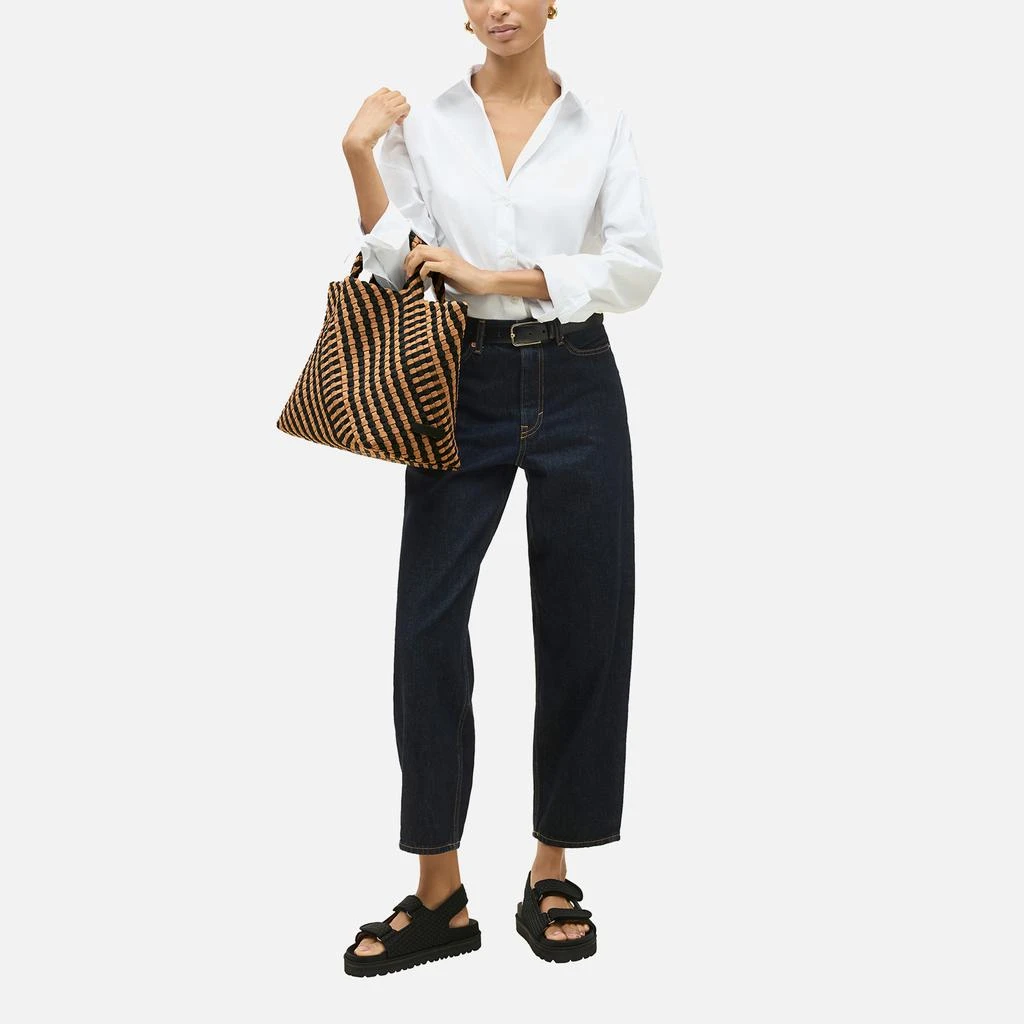 Naghedi St Barths Woven Neoprene Medium Tote Bag 4