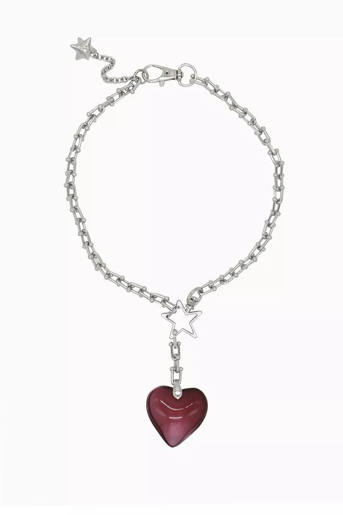 Velvet Luna Velvet Luna Blaze Heart Chain Necklace 2