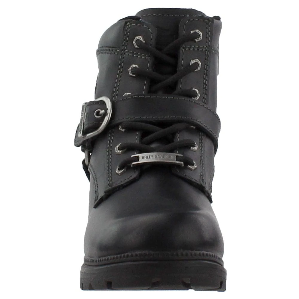 Harley Davidson Tegan Round Toe Motorcycle Boots 5