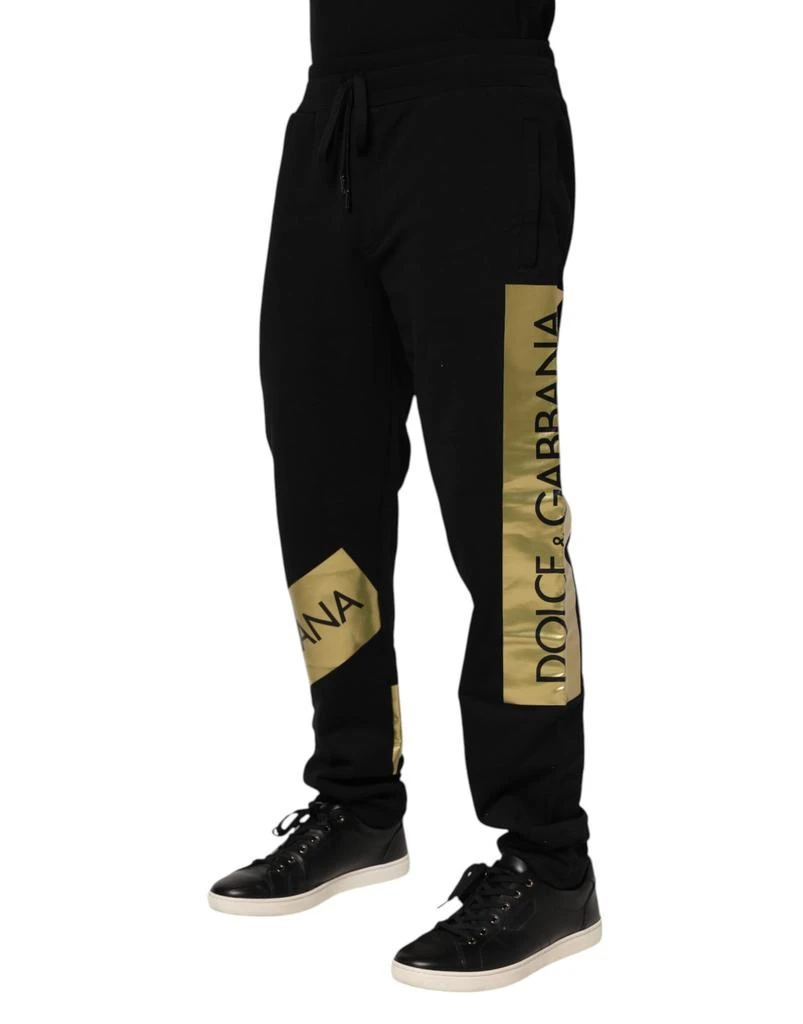 Dolce 
Gabbana Cotton Logo Tape Men Jogger Men
s Pants 2