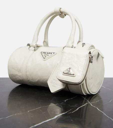 Prada Mini leather tote bag 6