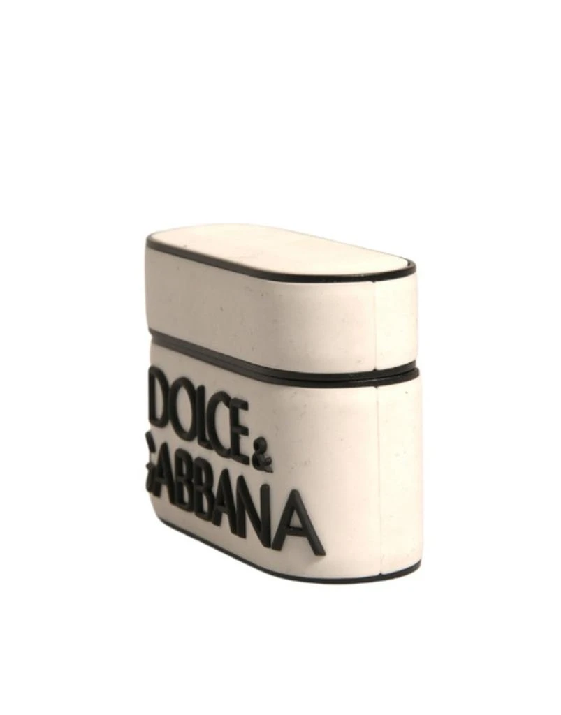 Dolce
Gabbana PVC Embossed Logo Plaque Holder Airpods Case 2