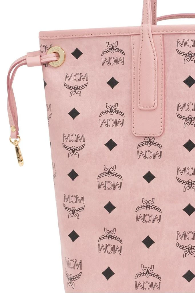 MCM MCM Monogram Printed Drawstring Tote Bag 6