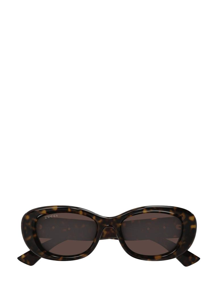 Gucci Gucci Eyewear Oval-Frame Sunglasses