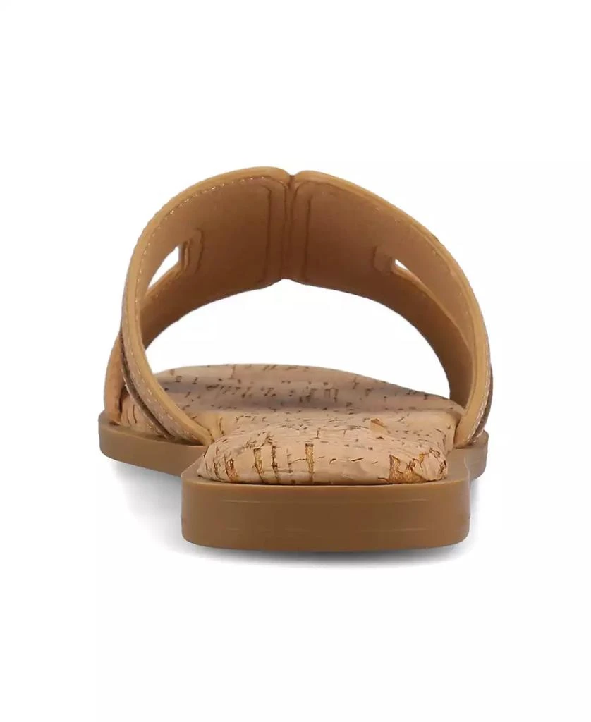 Journee Collection Women's Primah Slide Flat Sandals 3
