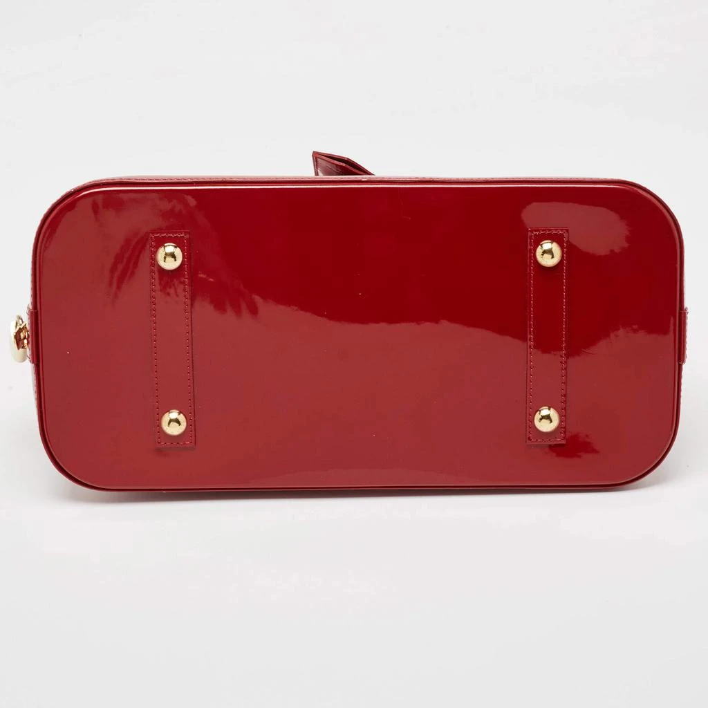 Louis Vuitton Louis Vuitton Red Monogram Vernis Alma GM 8