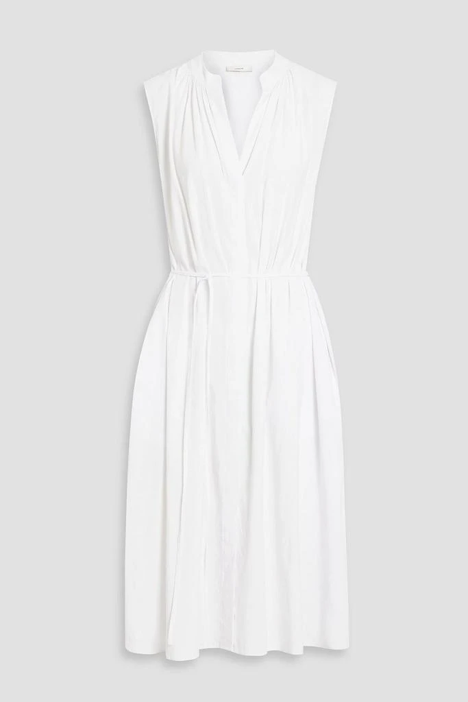Vince Linen-blend midi dress 1