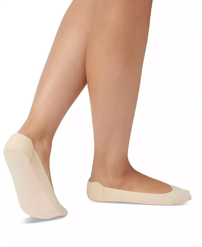 Hue Women's 2-Pk. Heelbliss Cushioned-Back Liner Socks U24376 3