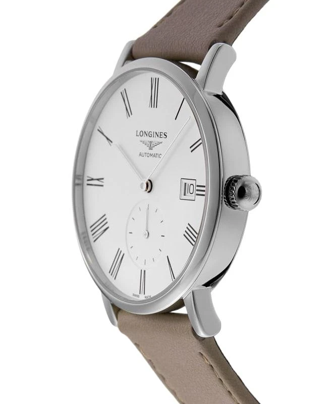 Longines Longines Elegant Collection White Dial Leather Strap Men's Watch L4.812.4.11.2 3